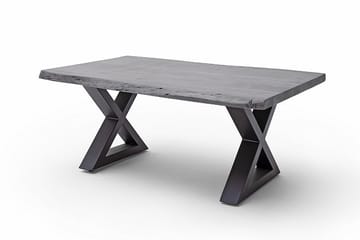 Cartagena Sofabord 110 cm Ben X-form - Grå - Møbler - Bord - Sofabord
