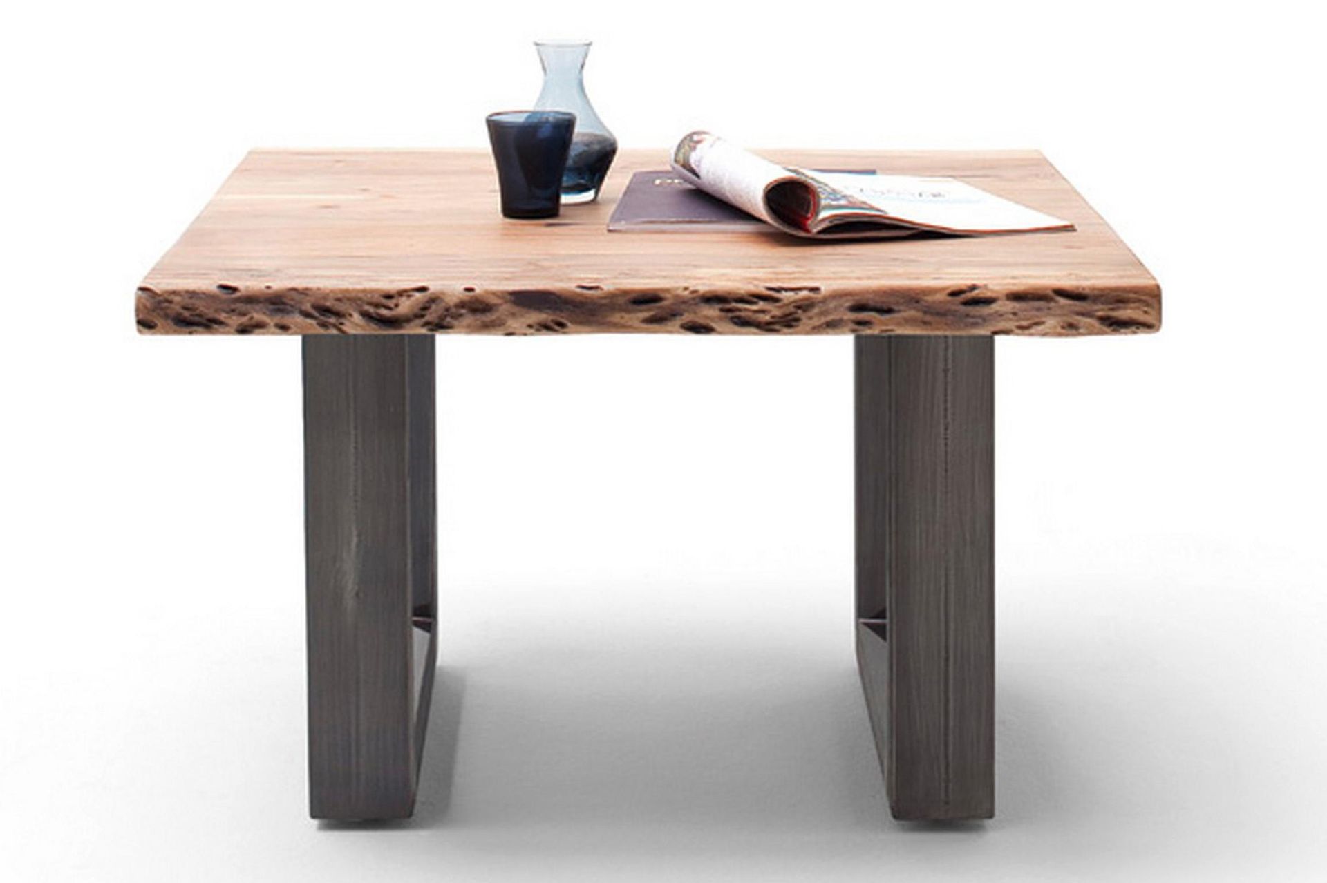 Cartagena Sofabord 75 cm Ben U-form - Brun/Eik - Møbler - Bord - Sofabord