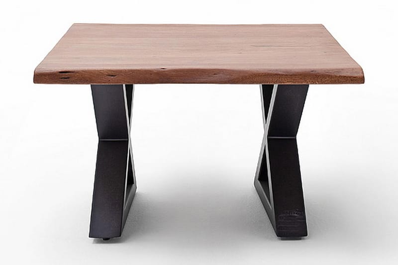 Cartagena Sofabord 75 cm Ben X-form - Brun - Møbler - Bord - Sofabord