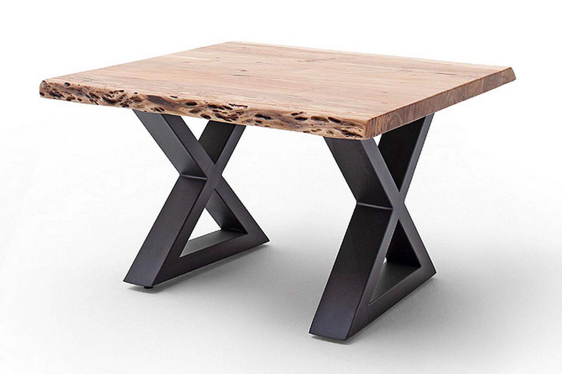 Cartagena Sofabord 75 cm Ben X-form - Natur - Møbler - Bord - Sofabord