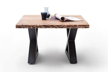 Cartagena Sofabord 75 cm Ben X-form - Natur - Møbler - Bord - Sofabord