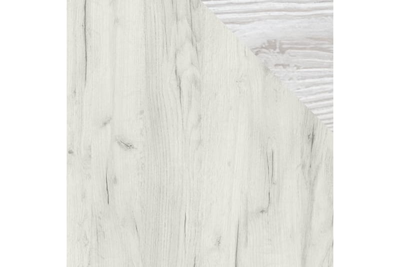 Castillia Sofabord 120 cm med Oppbevaringshyller - Hvit - Møbler - Bord - Sofabord
