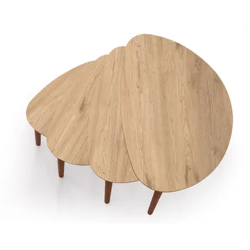 Childress settbord 68 cm - Eik - Møbler - Bord - Sofabord - Kistebord