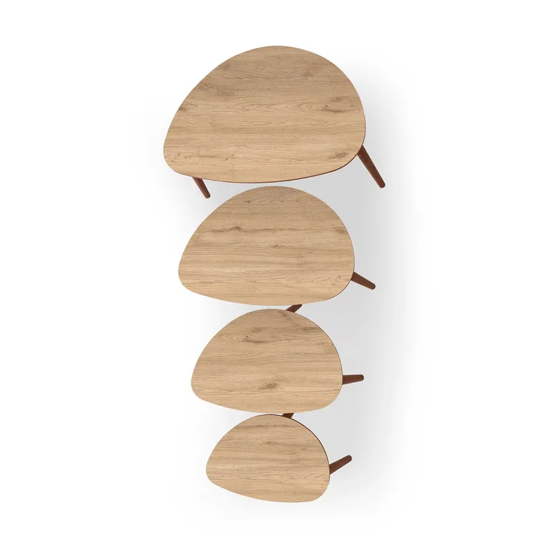 Childress settbord 68 cm - Eik - Møbler - Bord - Sofabord - Kistebord