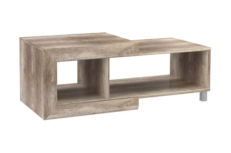 Cihak Sofabord 128 cm med Oppbevaringshylle - Brun - Møbler - Bord - Sofabord