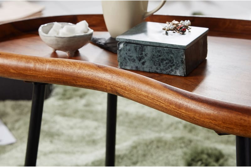 Cindal Sofabord 71 cm - Brun - Møbler - Bord - Sofabord