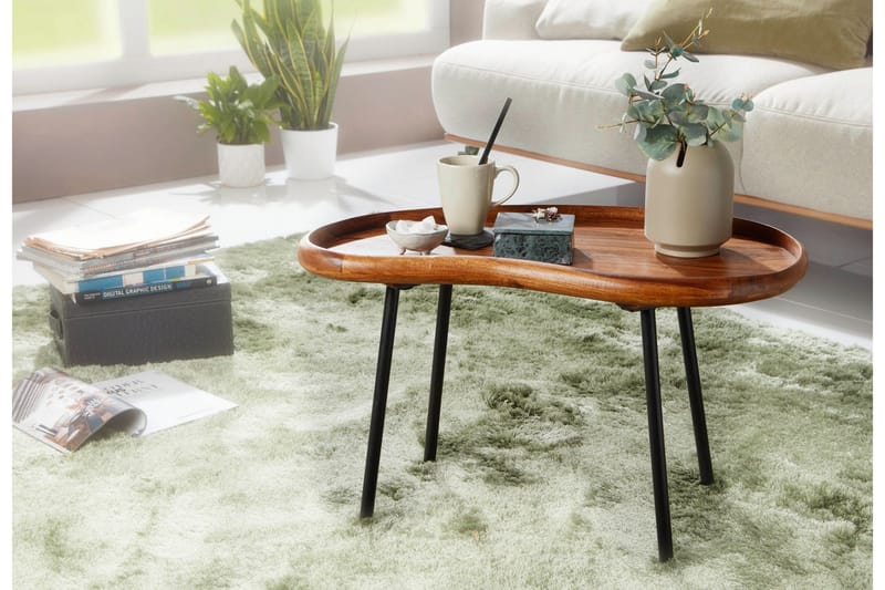 Cindal Sofabord 71 cm - Brun - Møbler - Bord - Sofabord