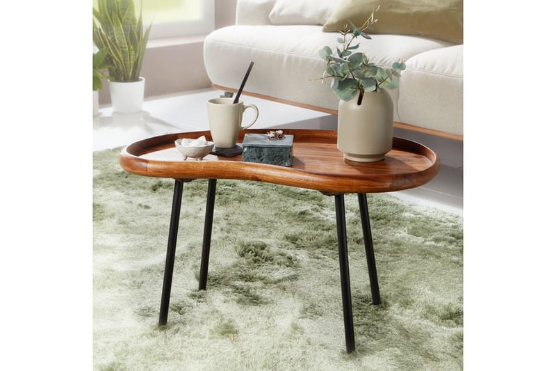 Cindal Sofabord 71 cm - Brun - Møbler - Bord - Sofabord