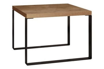 Clogsville 60 cm Firkantet Salongbord i Malt Tre - Brun - Møbler - Bord - Sofabord