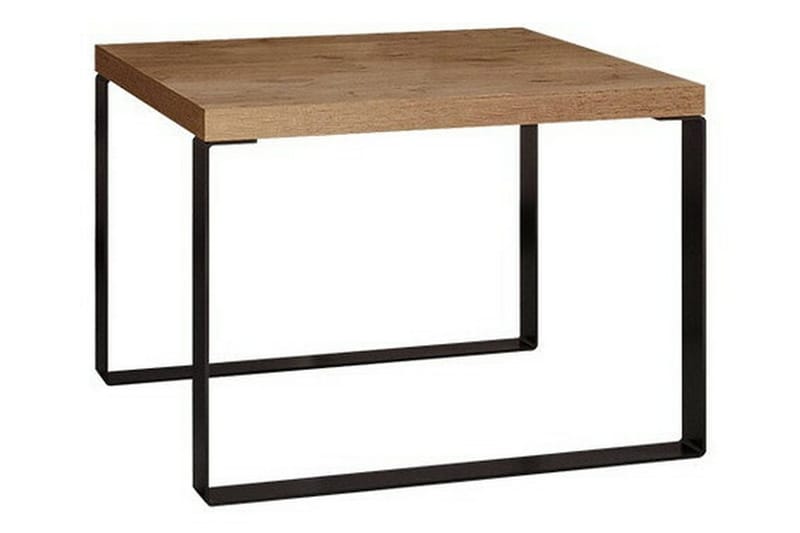 Clogsville 60 cm Firkantet Salongbord i Malt Tre - Brun - Møbler - Bord - Sofabord