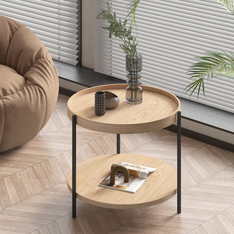 Coffee Table HOME4YOU - Beige - Møbler - Bord - Sofabord
