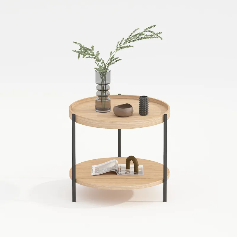 Coffee Table HOME4YOU - Beige - Møbler - Bord - Sofabord
