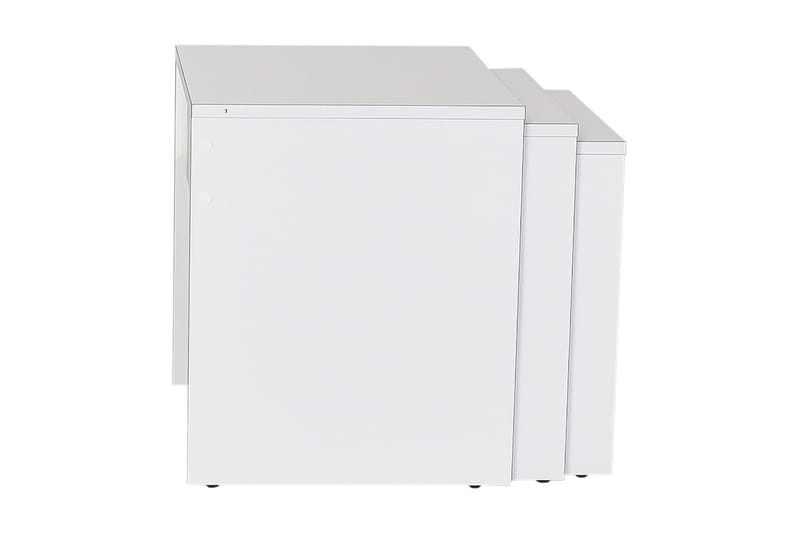 Coffee Table Hvit høyglans - Hvit - Møbler - Bord - Sofabord