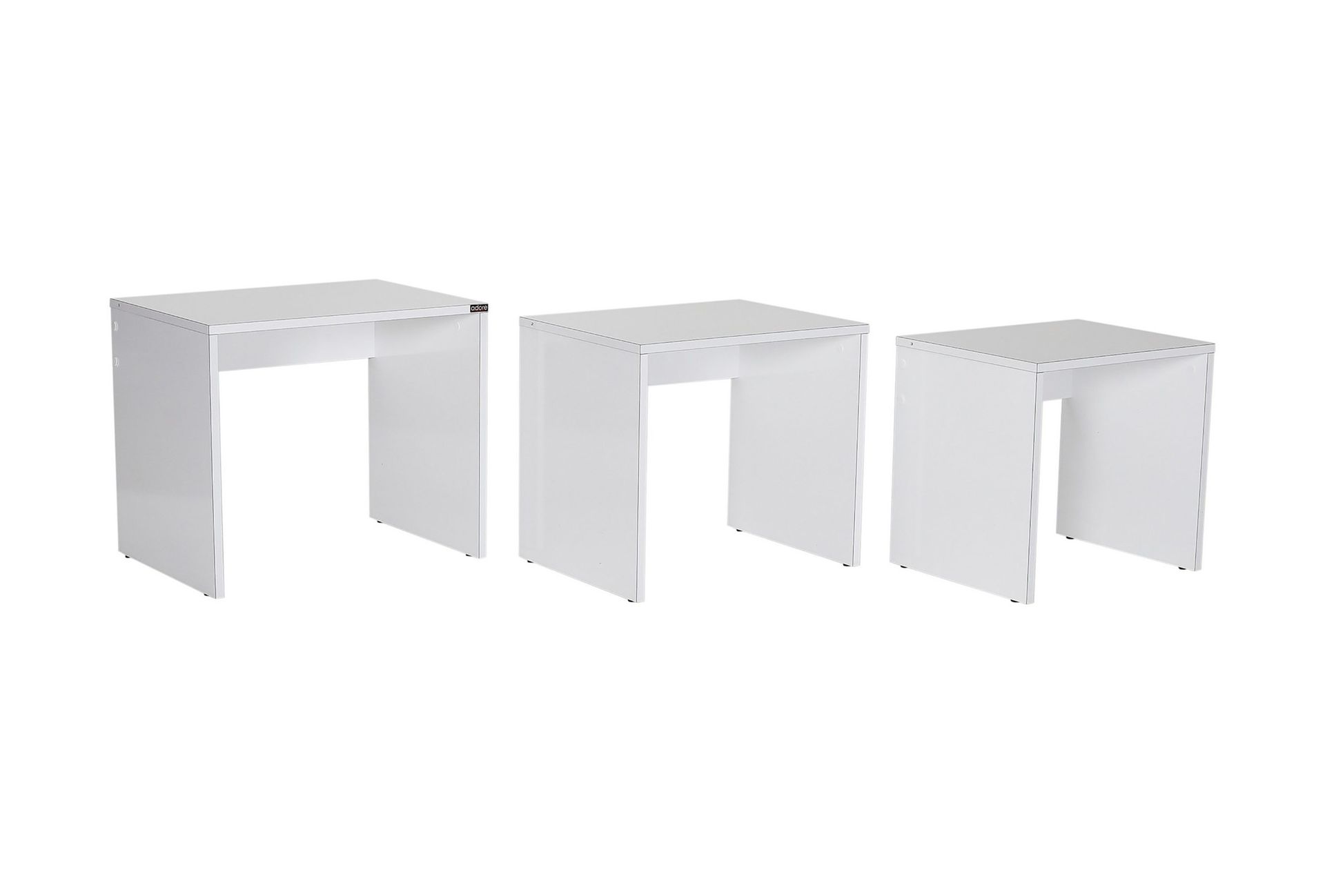 Coffee Table Hvit høyglans - Hvit