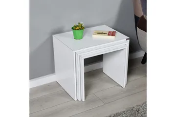 Coffee Table Hvit høyglans - Hvit - Møbler - Bord - Sofabord