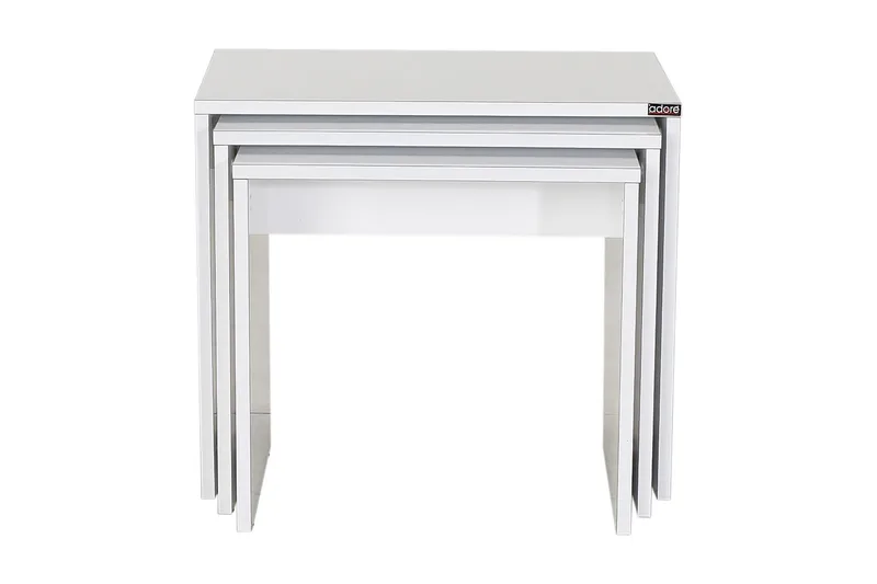 Coffee Table Hvit høyglans - Hvit - Møbler - Bord - Sofabord