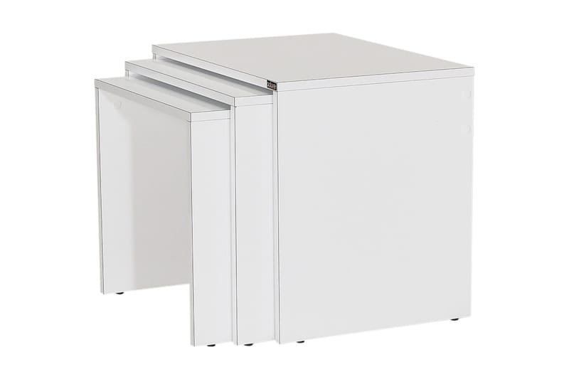 Coffee Table Hvit høyglans - Hvit - Møbler - Bord - Sofabord