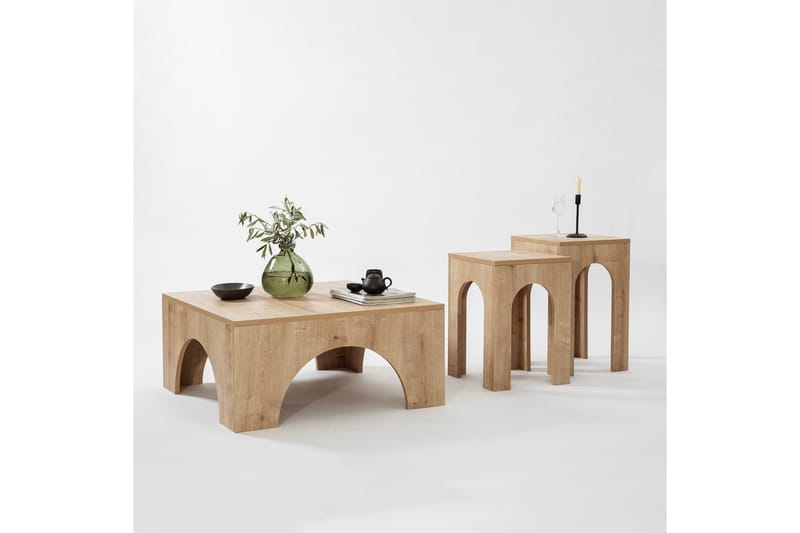 Collesium Sofabord 80 cm - Eik - Møbler - Bord - Sofabord