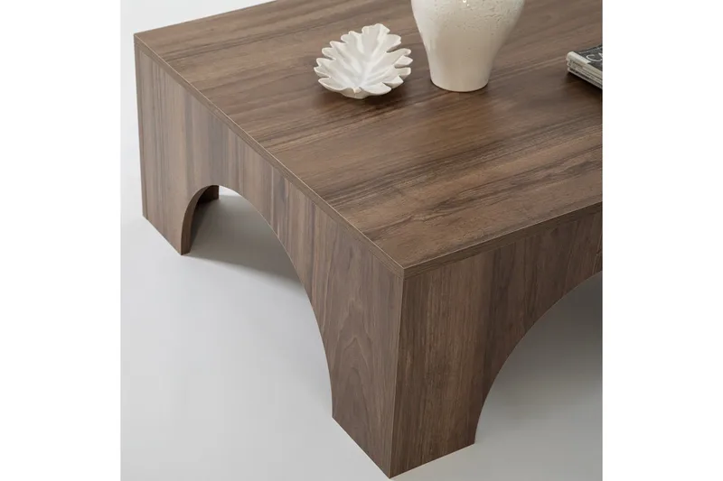 Collesium Sofabord 80 cm - Valnøtt - Møbler - Bord - Sofabord