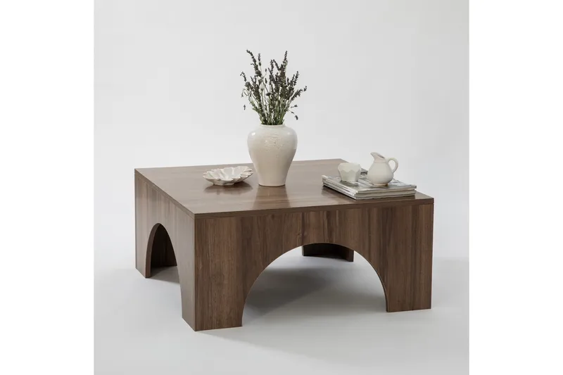 Collesium Sofabord 80 cm - Valnøtt - Møbler - Bord - Sofabord