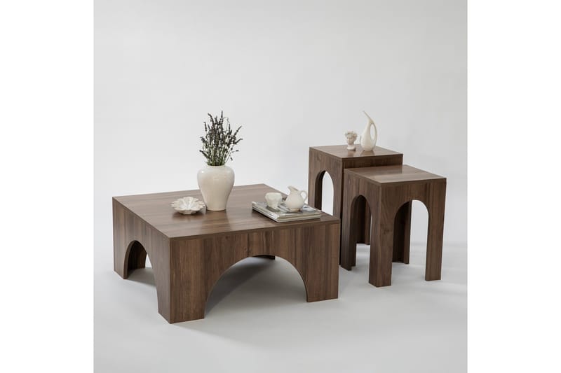 Collesium Sofabord 80 cm - Valnøtt - Møbler - Bord - Sofabord