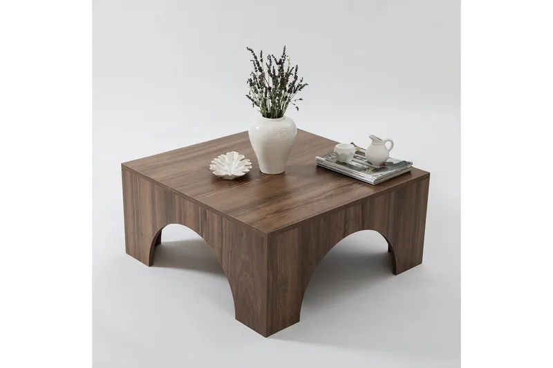 Collesium Sofabord 80 cm - Valnøtt - Møbler - Bord - Sofabord