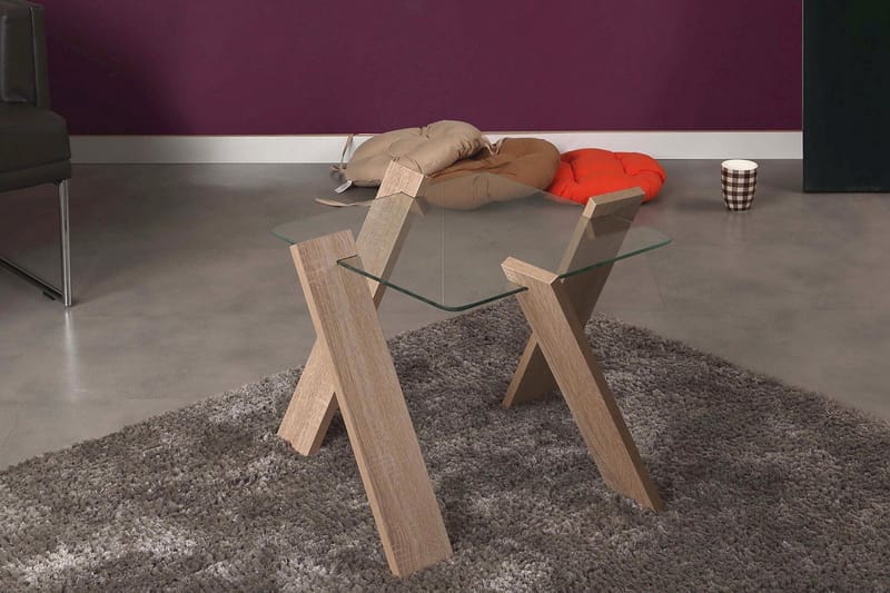 Comfortale Mini Sofabord 57 cm - Lysebrun - Møbler - Bord - Sofabord