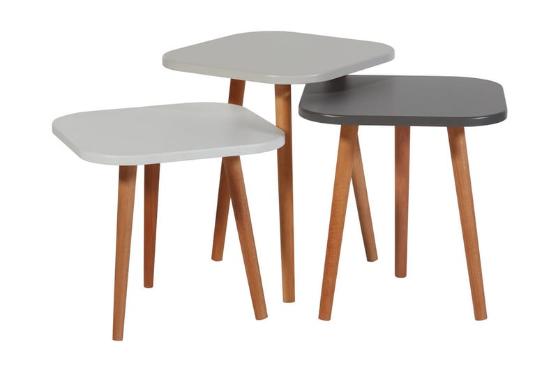 Comfortale Settbord 40x47x40 cm - Lysegrå - Møbler - Bord - Sofabord