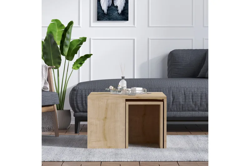 Cotogno Sofabord 60 cm - Natur/Brun - Møbler - Bord - Sofabord