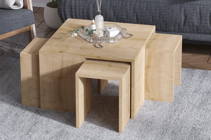 Cotogno Sofabord 60 cm - Natur/Brun - Møbler - Bord - Sofabord