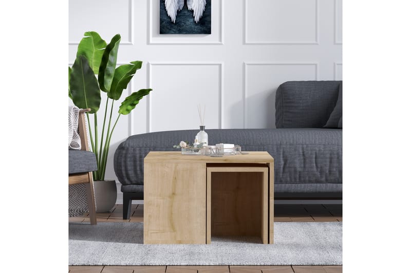 Cotogno Sofabord 60 cm - Natur/Brun - Møbler - Bord - Sofabord