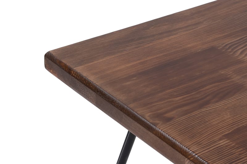 Crodux Sofabord 50 cm - Valnøttsbrun/Svart - Møbler - Bord - Sofabord