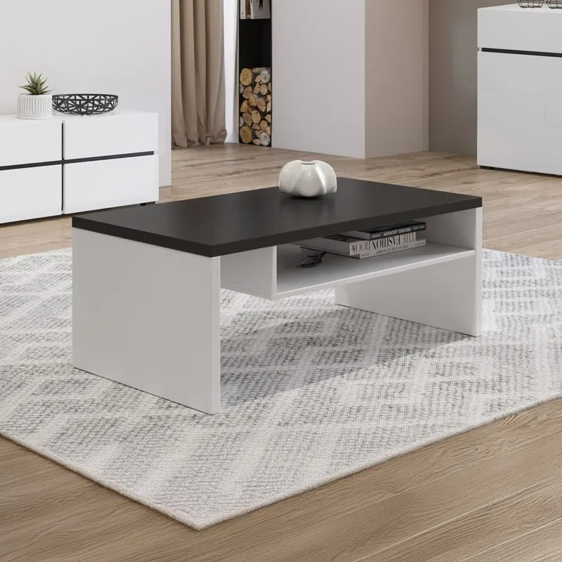 Sofabord Cross - Hvit - Møbler - Bord - Sofabord