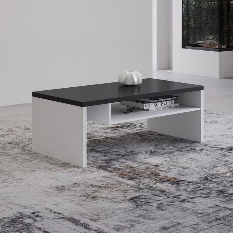 Sofabord Cross - Hvit - Møbler - Bord - Sofabord