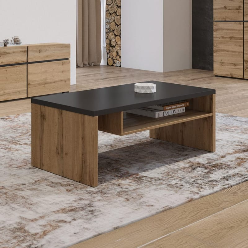 Sofabord Cross - Wotan eik - Møbler - Bord - Sofabord