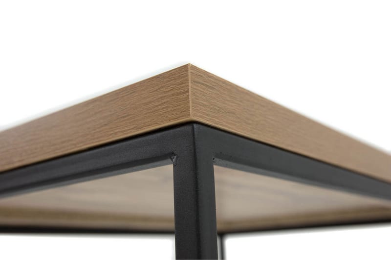 Cubica Sofabord 100 cm - Hvit/Svart - Møbler - Bord - Sofabord