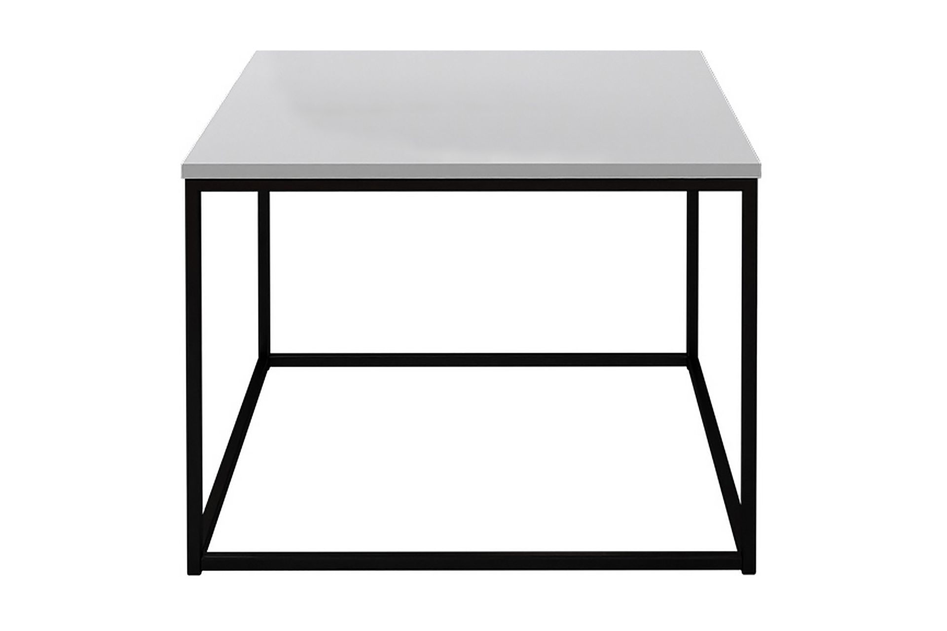 Cubosa Sofabord 60 cm - Hvit/Svart - Møbler - Bord - Sofabord