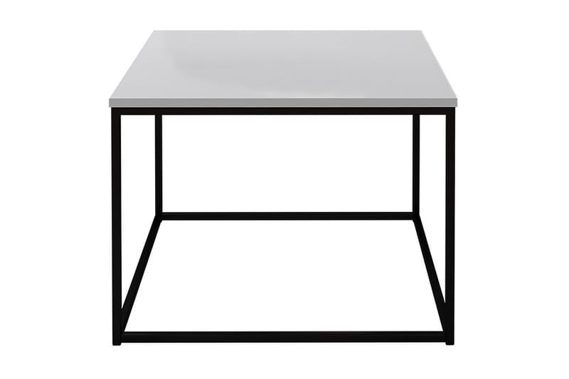 Cubosa Sofabord 60 cm - Hvit/Svart - Møbler - Bord - Sofabord