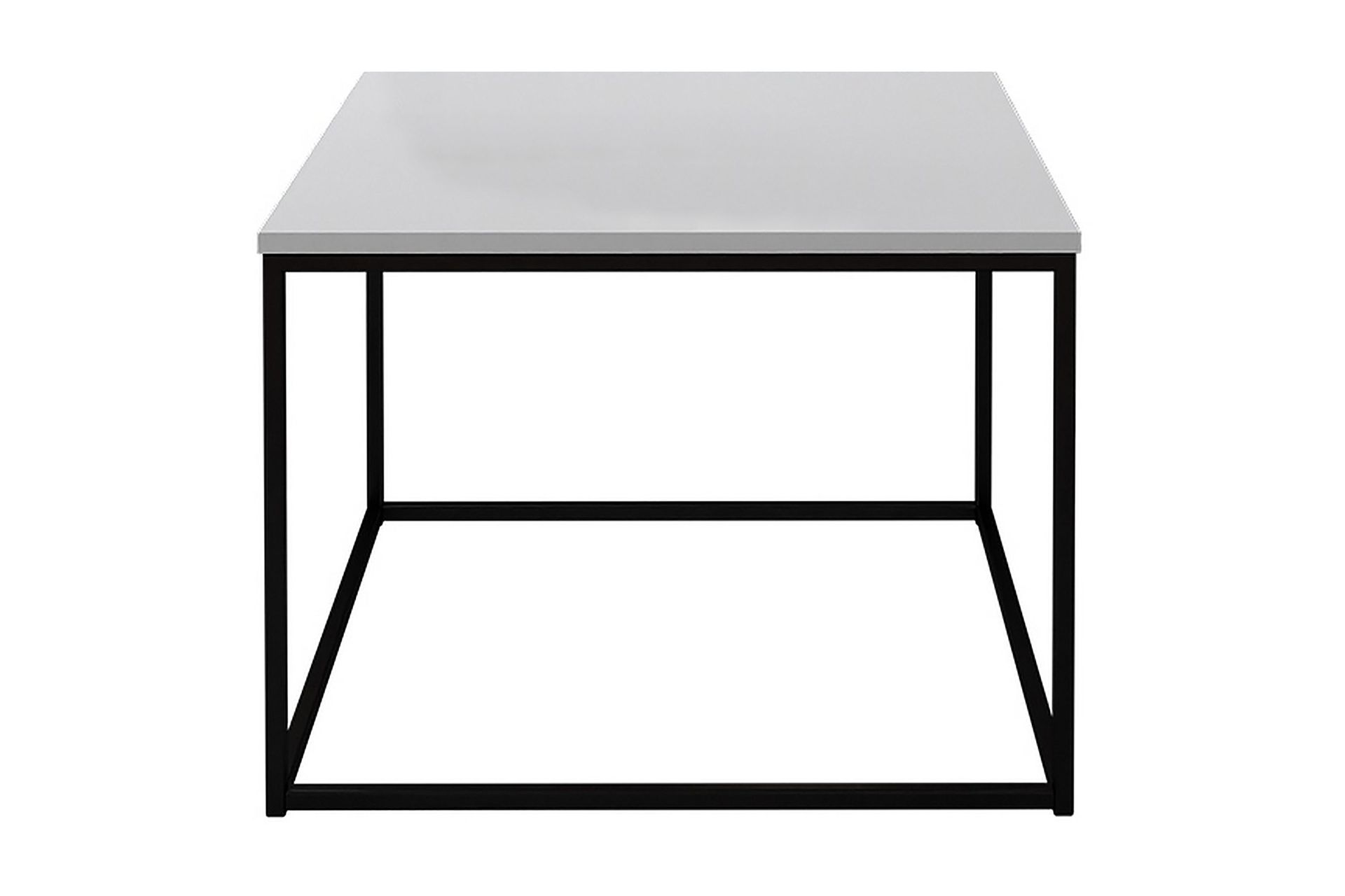 Cubosa Sofabord 60 cm - Hvit/Svart