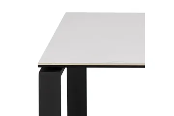 Cynthia Rektangulært Nesting Salongbord 115 cm i Keramikk med Metallben - Hvit - Møbler - Bord - Sofabord