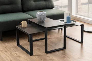 Cynthia Sofabord 115x69 cm - Sort - Møbler - Bord - Sofabord