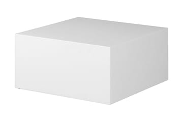 Darey Sofabord 60 cm - Hvit Høyglans - Møbler - Bord - Sofabord