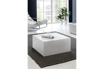 Darey Sofabord 60 cm - Hvit Høyglans - Møbler - Bord - Sofabord