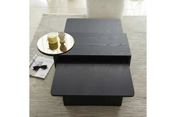 Dasina Sett med bord 105 cm - Svart - Møbler - Bord - Sofabord