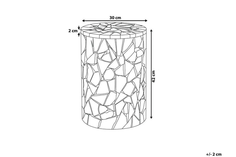Dawson Sofabord 30 cm - Brun - Møbler - Bord - Sofabord