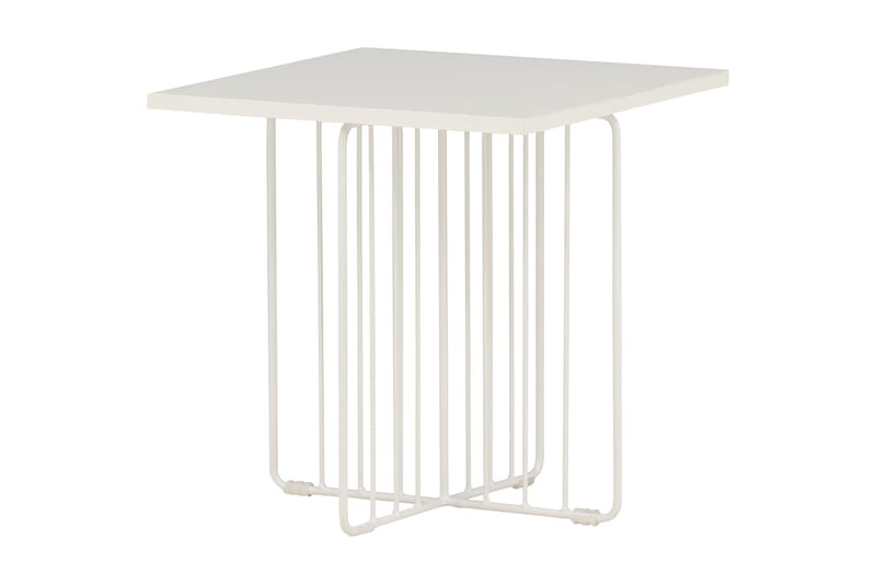 Dayton Sofabord 40x40x40 cm - Hvid - Møbler - Bord - Sofabord