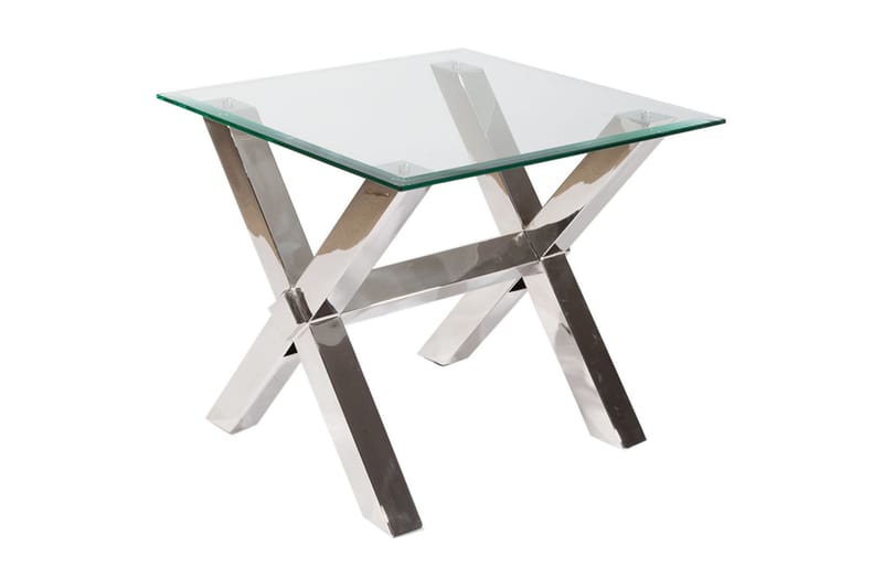Decoris Sofabord 63 cm - Glass/Krom - Møbler - Bord - Sofabord