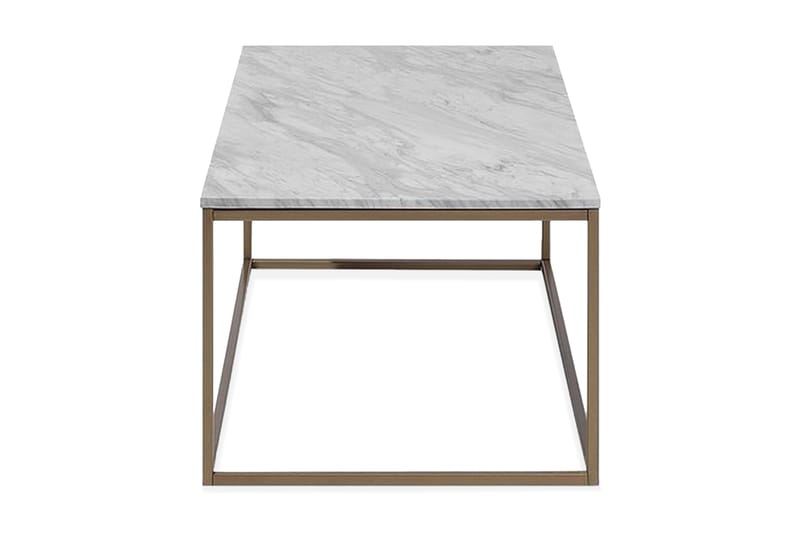 Delano Sofabord 100 cm - Hvit - Møbler - Bord - Sofabord