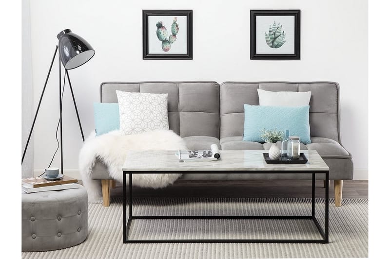 Delano Sofabord 100 cm - Hvit - Møbler - Bord - Sofabord