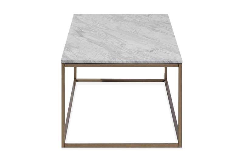 Delano Sofabord 100 cm, Hvit